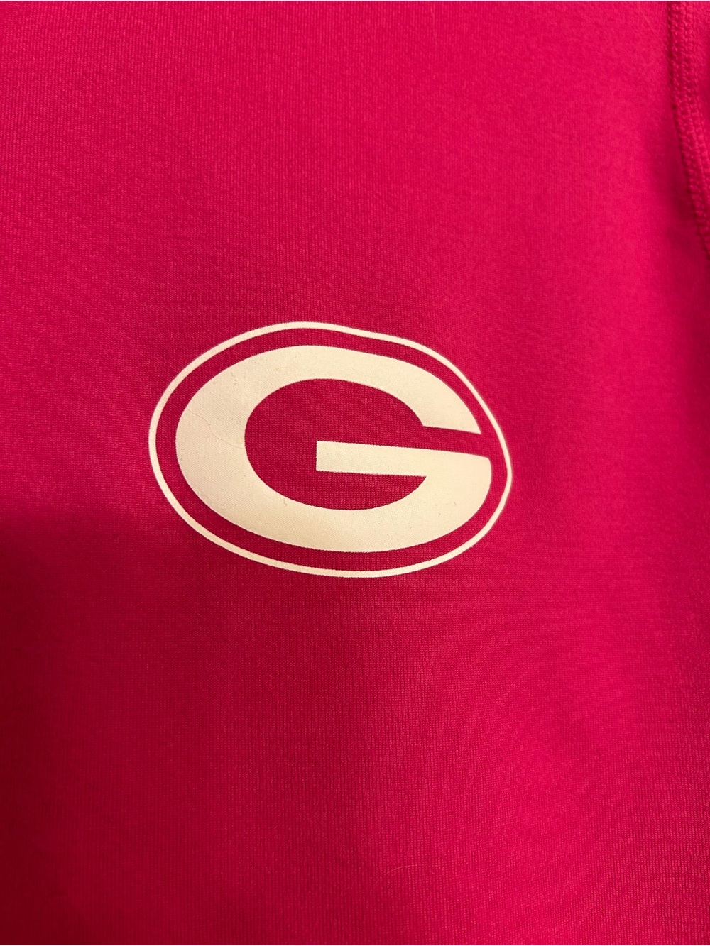 Nike Women's Pink Quarter-Zip Green Bay Packers  Dri-FIT Pullover. - Picture 3 of 6